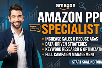 be your expert amazon PPC specialist