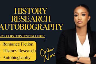 ghostwrite romance fiction ebook story writing history research autobiography