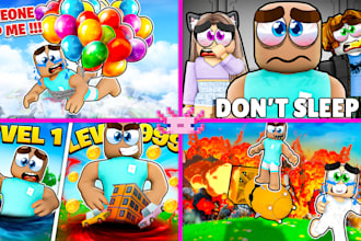 do profissional roblox thumbnail for you