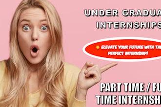search and apply for internships