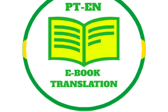 translate your ebook from english to portuguese