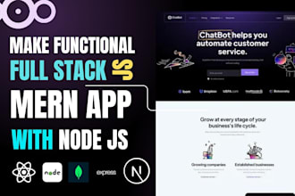 do your backend development in mern stack