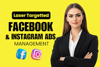 set up, manage, and optimize meta facebook, instagram and linkedin ads campaigns