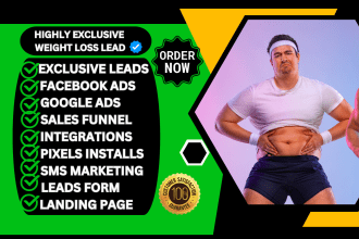 generate highly exclusive weight loss leads for your business