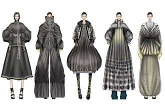 ilustraré un figurín de moda