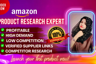 do amazon fba product hunting and fba product research for USA, amazon store VA