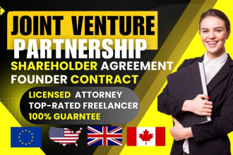 draft legally binding joint venture and partnership agreement