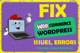 fix woocommerce errors and wordpress issues
