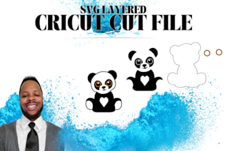 create svg layered cut designs for your cricut