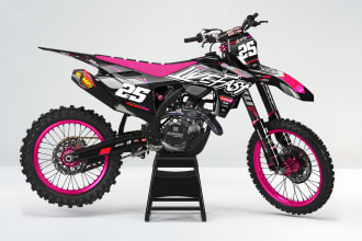 do wrap decal design for your mx motorcycle