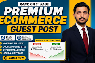 publish high da ecommerce guest post with dofollow backlinks