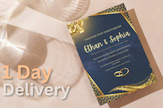 create canva template, wedding card, invitation, business card