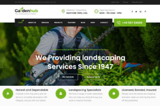 build a lawn care, gardening, landscaping website to grow your business