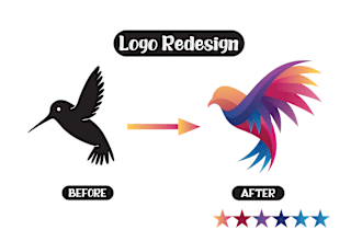 redesign revamp vector trace redraw rework edit redo refresh copy gradient logo