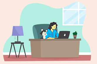 design 2d flat vector illustrations