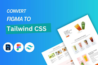 figma to react js with tailwind or bootstrap