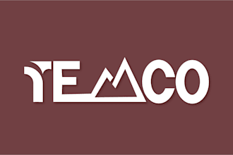 design creative text based wordmark logo design