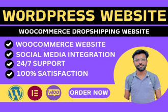 design passive income  wordpress woocommerce website