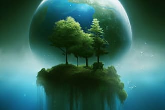 create environment or monsters concept art