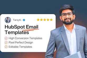 create a responsive hubspot email template for your campaigns