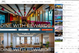 build a vacation rental website, property management website