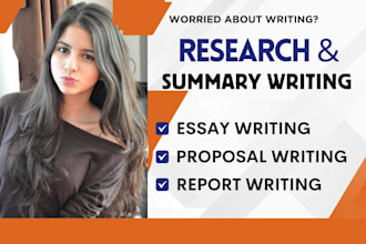 do research and summaries for you