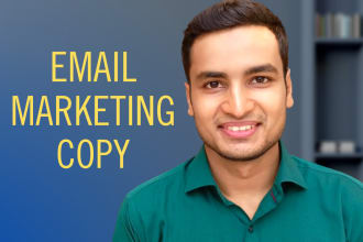 write sales email copy sequence and cold email for your email marketing campaign