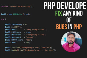 develop and fix any website in core PHP, codeigniter,laravel