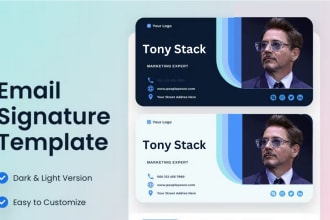 create HTML email signatures or clickable email signature