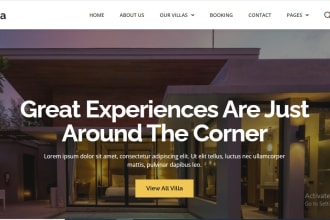 create short term and vacation rental website like vrbo,airbnd apartment,booking