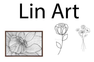 create vector line art line drawing and instruction manual of your product