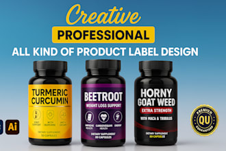 supliful supplement label design private label supplement shopify store design