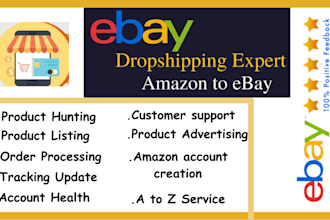 handle ebay store, management, administration, a to z services