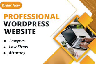 design professional lawyers, legal attorneys and law firm websites in wordpress