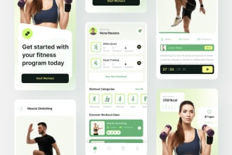 fitness workout app, fitness mobile app, android ios app, mobile app developer