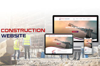 design or redesign construction website