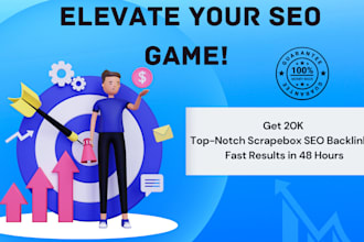 provide 20,000 scrapebox backlinks that will boost your SEO