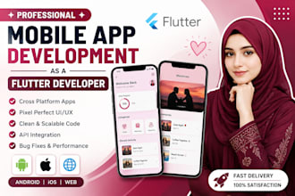 android ios development as flutter developer, flutter, flutterflow developer