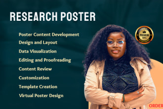 design a visually appealing and professional research poster
