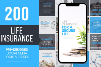 design life insurance posts for social media