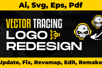vectorize and refine your logo or image into ai, eps, svg