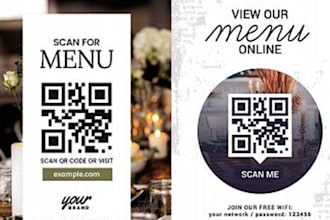 create custom qr flyers and digital pages for your business
