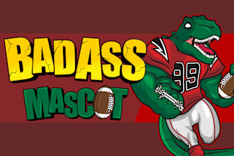 create badass mascot character for your sports club