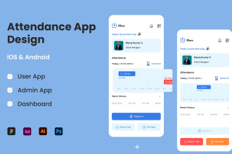 design complete attendance app