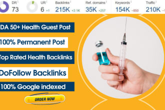 do health guest posts with top rated health backlinks