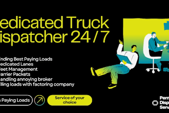 be a dedicated dispatcher for vans, reefers and flatbeds