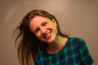 record a natural female voice over in brazilian portuguese