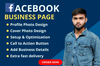 create, set up, and optimize your facebook business page