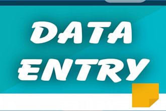 data entry web search and pdf conversion