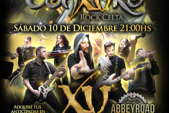 do an epic poster for your musical event